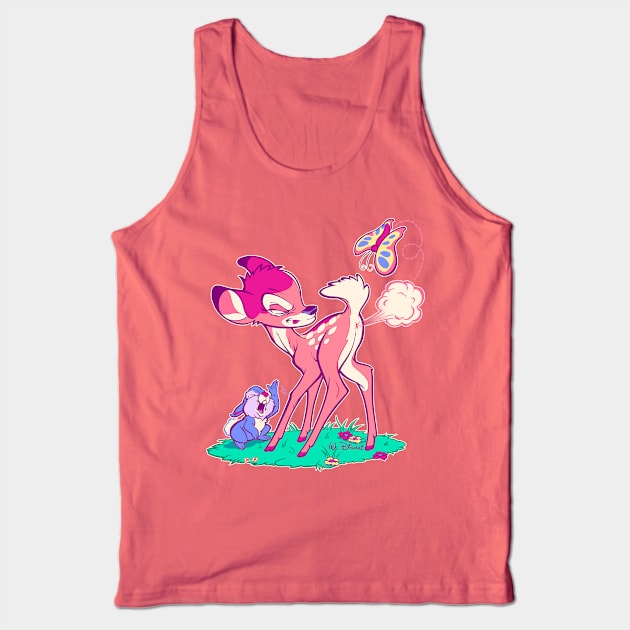 A FART IN THE WOODS Tank Top by beastpop